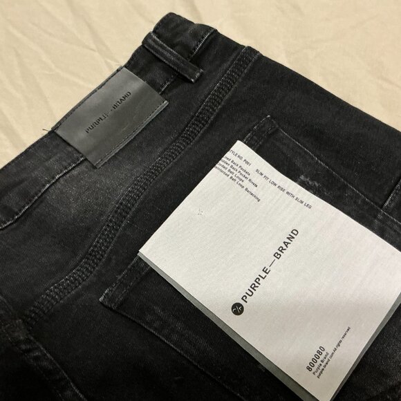 Purple Brand black ripped jeans - Picture 4 of 5